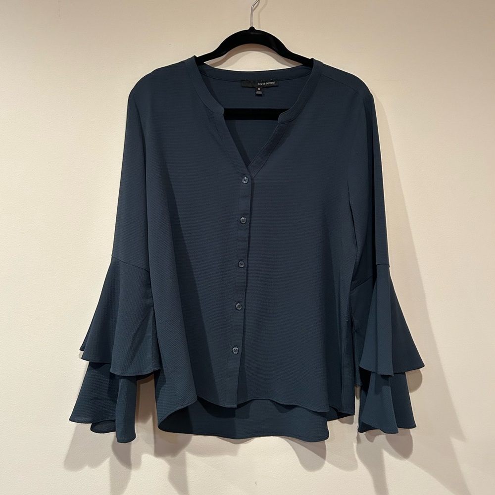 Teal blouse